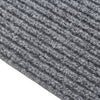 Vidaxl droogloopmat 100x450 cm grigio