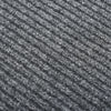 Vidaxl droogloopmat 100x450 cm grigio