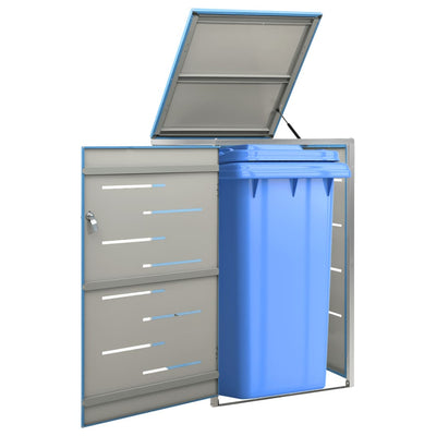 Archiviazione contenitore Vidaxl SOLO 69x77.5x112.5 cm in acciaio inossidabile