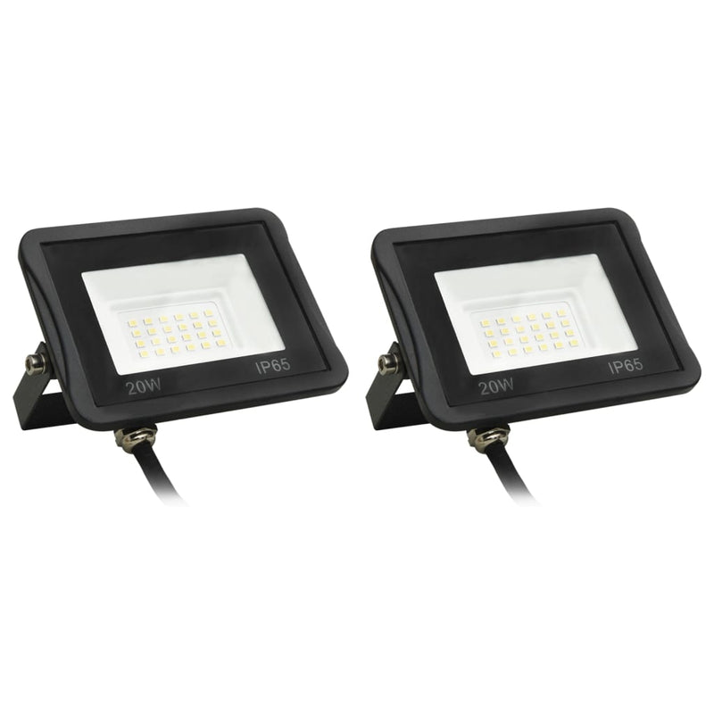 Vidaxl Spotlights 2 St LED 20 W Cold White