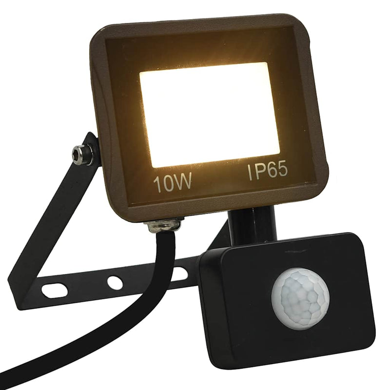 SPEGGE VIDAXL con LED sensore 10 W White caldo