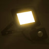 Vidaxl spotlight met sensor led 20 w warmwit
