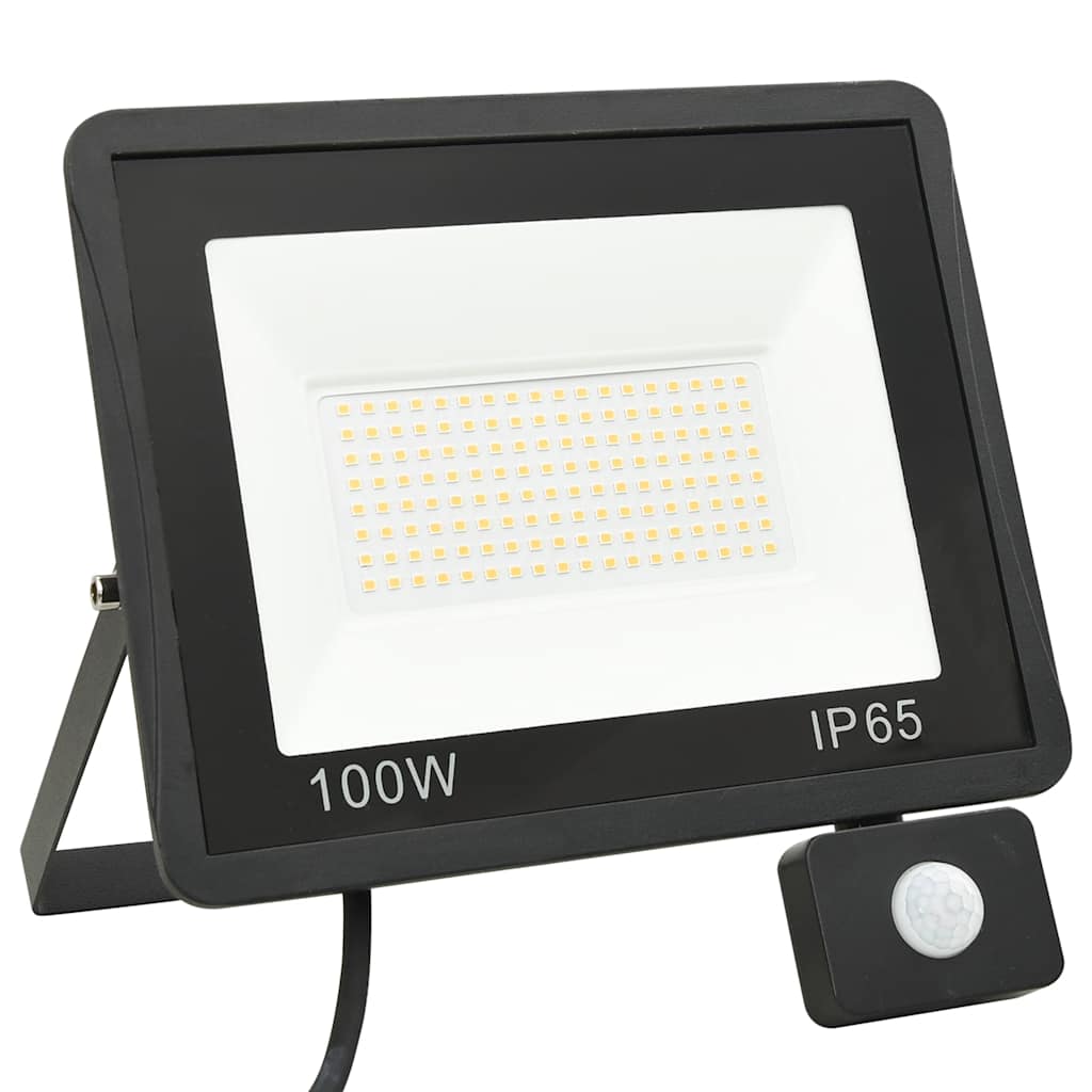 Foco VidaXL con sensor LED 100 W blanco frío