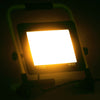 Vidaxl spotlight met handvat led 100 w warmwit