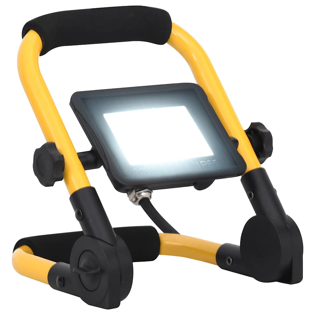 Foco VidaXL con mango LED 20 W blanco frío