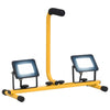 Vidaxl spotlight met handvat led 2x20 w koudwit