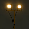 Vidaxl spotlight met statief led 2x20 w warmwit