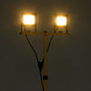Vidaxl spotlight met statief led 2x30 w warmwit