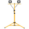 Vidaxl spotlight met statief led 2x20 w koudwit