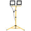 Faretto VidaXL con treppiede LED 2x100 W bianco freddo