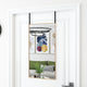 Specchio della porta Vidaxl 40x80 cm di vetro e oro in alluminio