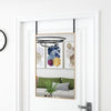Vidaxl deurspiegel 50x80 cm glas en aluminium goudkleurig