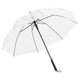 Vidaxl ombrello 100 cm trasparente