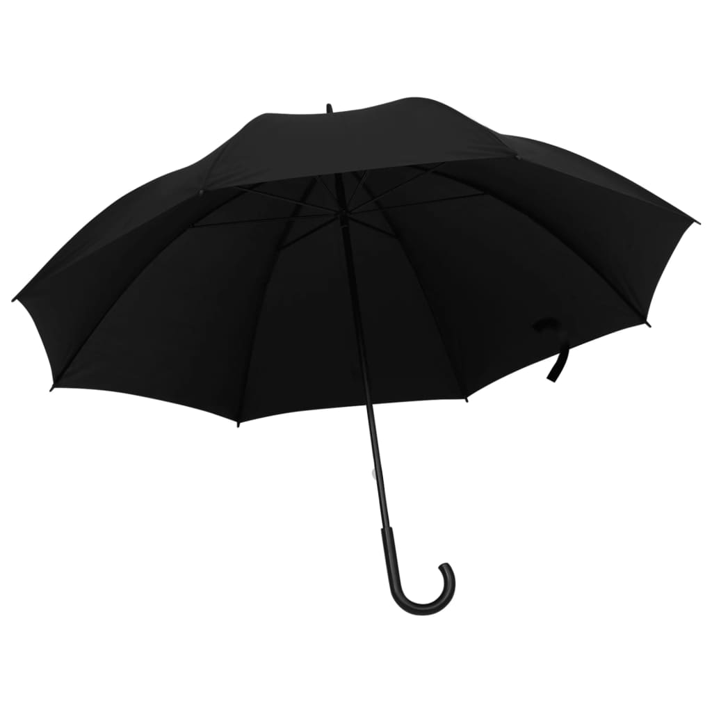 Vidaxl paraplu 130 cm zwart
