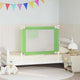 vidaXL Sponda Letto Bambino 100x25 cm Tessuto Verde
