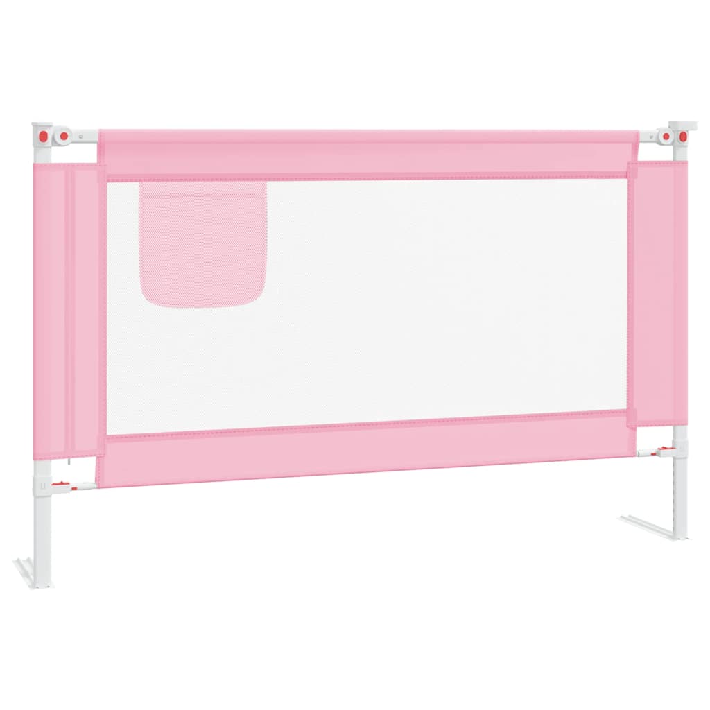 Vidaxl Bed Chart Niño de 120x25 cm de tela rosa