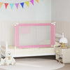 Vidaxl Bed Chart Niño de 120x25 cm de tela rosa