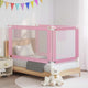 Vidaxl Bed Chart Toddler 140x25 cm tessuto rosa