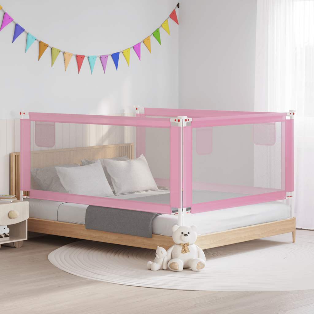 Vidaxl Bed Chart Niño 190x25 CM Fabric Pink