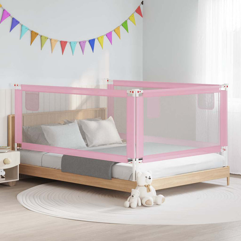 Vidaxl Bed Chart Nittler 200x25 cm de tela rosa