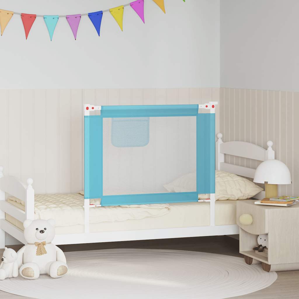 Gráfico de cama Vidaxl niño 90x25 cm tela azul
