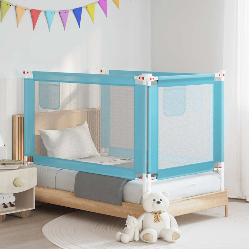 Gráfico de cama Vidaxl niño 140x25 cm tela azul