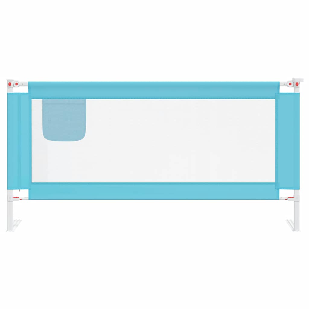 Vidaxl bedhekje peuter 180x25 cm stof blauw