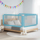 Vidaxl bedhekje peuter 180x25 cm stof blauw