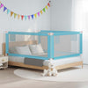 Gráfico de cama Vidaxl niño pequeño 190x25 cm tela azul