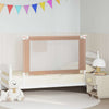 Vidaxl bedhekje peuter 120x25 cm stof taupe