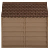 Vidaxl hondenhok 71x71,5x68 cm pp bruin