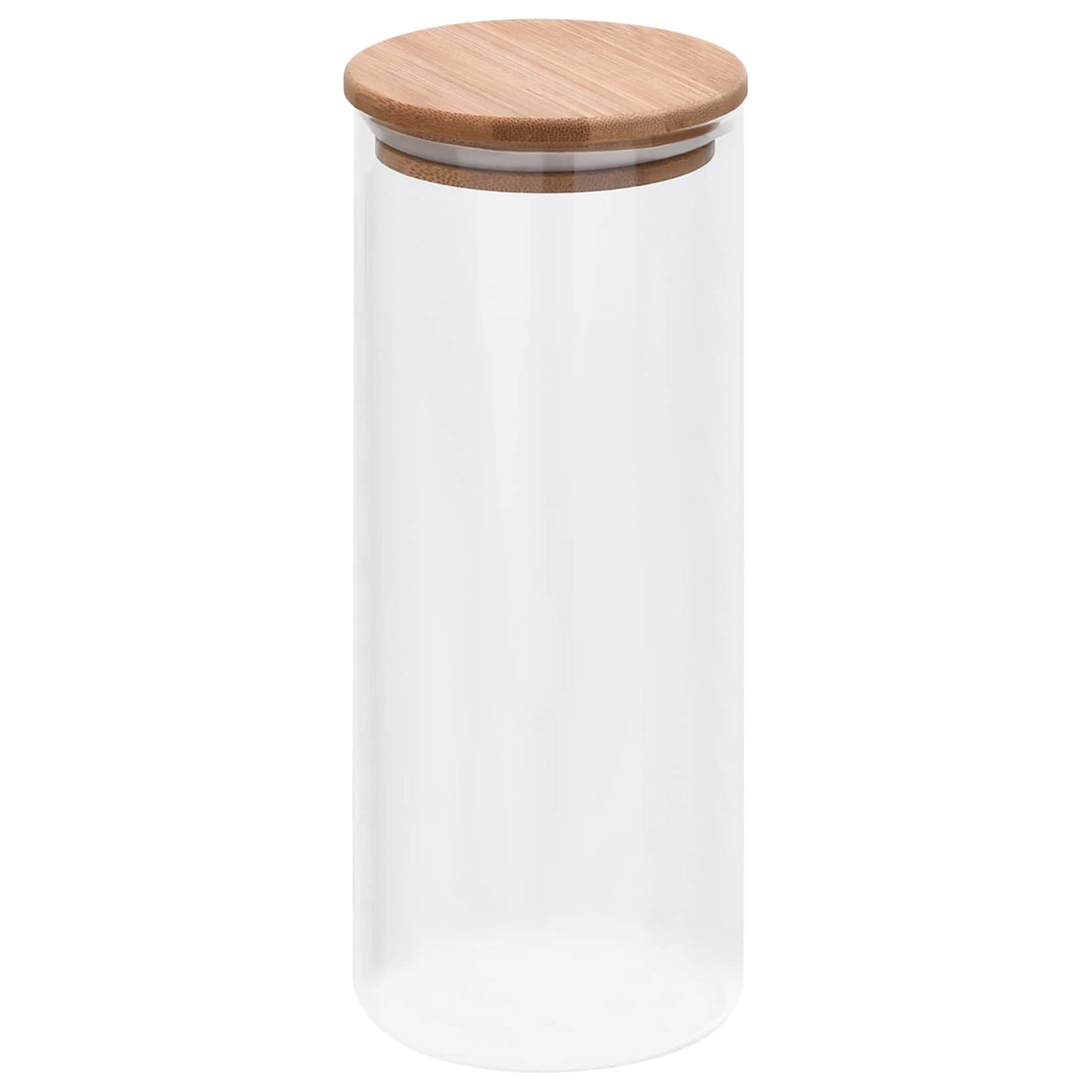 Barattolo di vetro Vidaxxl 10 pz trasparente 8,5 x 8,5 x 21,5 cm vetro