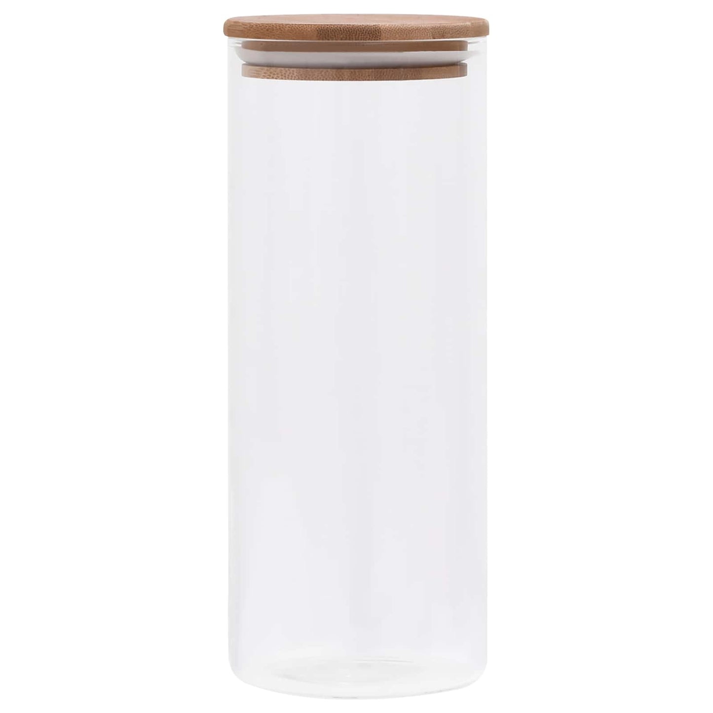 Barattolo di vetro Vidaxxl 10 pz trasparente 8,5 x 8,5 x 21,5 cm vetro