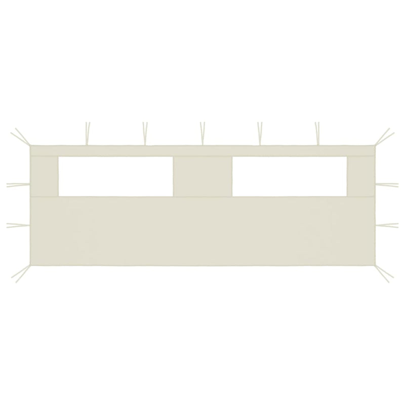 Vidaxl Prainding Wall con Windamen 6x2 M Crème