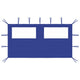 Vidaxl Prainding Wall con enurelios 4x2 m azul