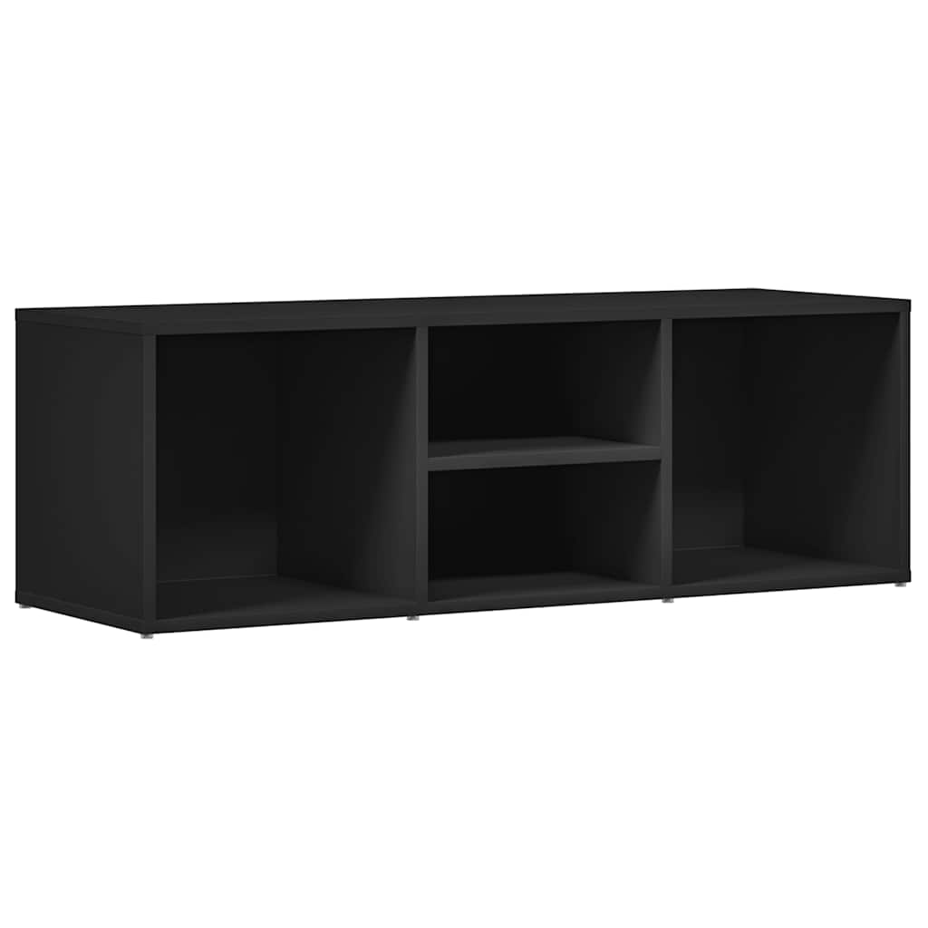 Banco de almacenamiento de zapatos Vidaxl 105x35x35 cm de madera propiedad de madera negra