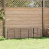 Vidaxl perrina 200x100x70 cm de acero negro