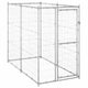 Vidaxl Dog Kennel per 110x220x180 cm in acciaio zincato