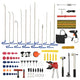 Set ammaccato di 80 pezzi Vidaxl senza spruzzare
