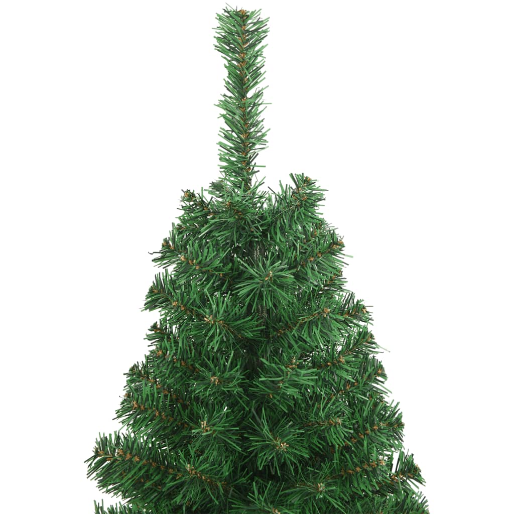 Vidaxl Kunstkerstboom con rami spessi 120 cm PVC verde