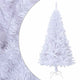 Vidaxl Kunstkerstboom con rami spessi 120 cm Pvc bianco