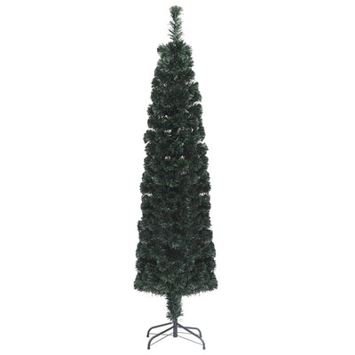 Vidaxl Kunstkerstboom con fibra ottica da 180 cm stretta standard