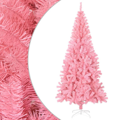 Vidaxl Kunstkerstboom with standard 240 cm PVC pink