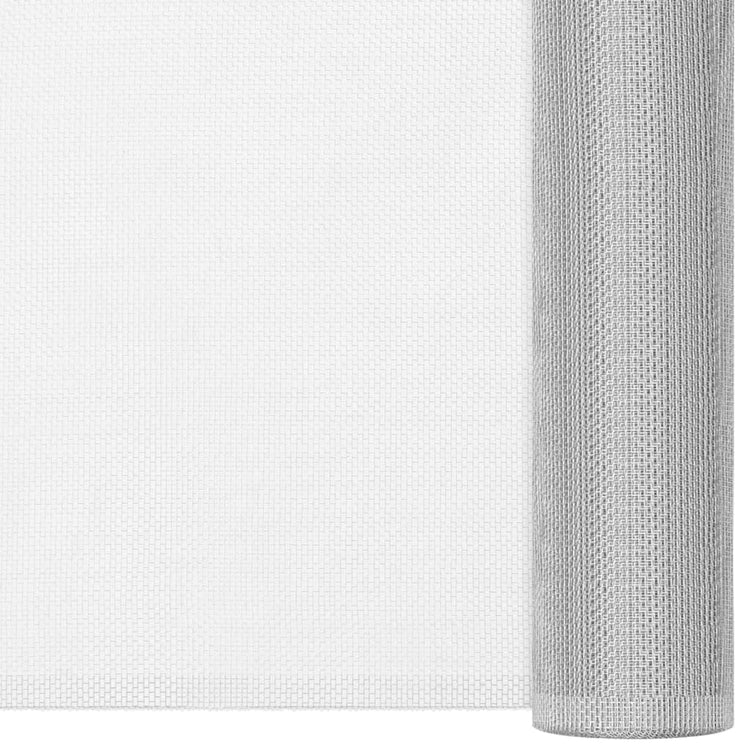 Vidaxl Gaas 60x2000 cm aluminum silver colored