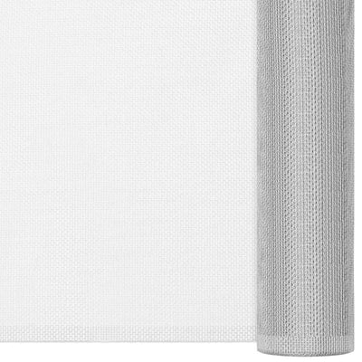 Vidaxl gaas 100x2000 cm aluminium zilverkleurig