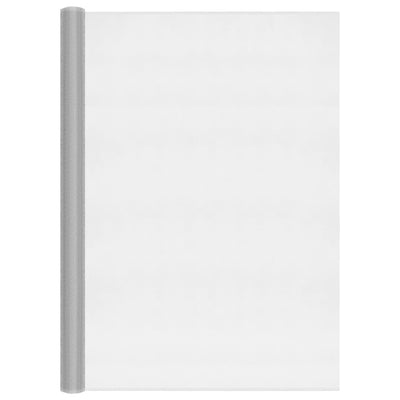 Vidaxl gaas 112x500 cm aluminium zilverkleurig
