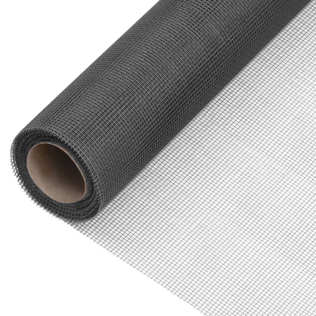 Vidaxl mesh 112x2000 cm in fibra ottica nera