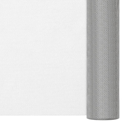 Vidaxl gaas 80x500 cm roestvrij staal zilverkleurig