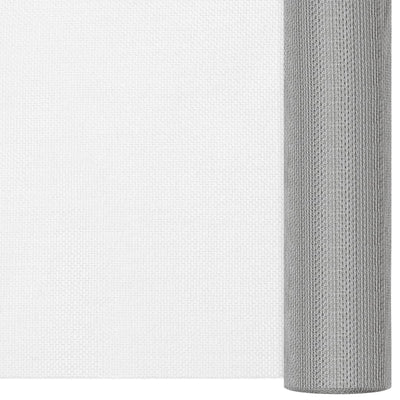 Vidaxl gaas 80x1000 cm roestvrij staal zilverkleurig