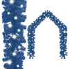 Vidaxl Garland de Navidad con luces LED de 10 m azul